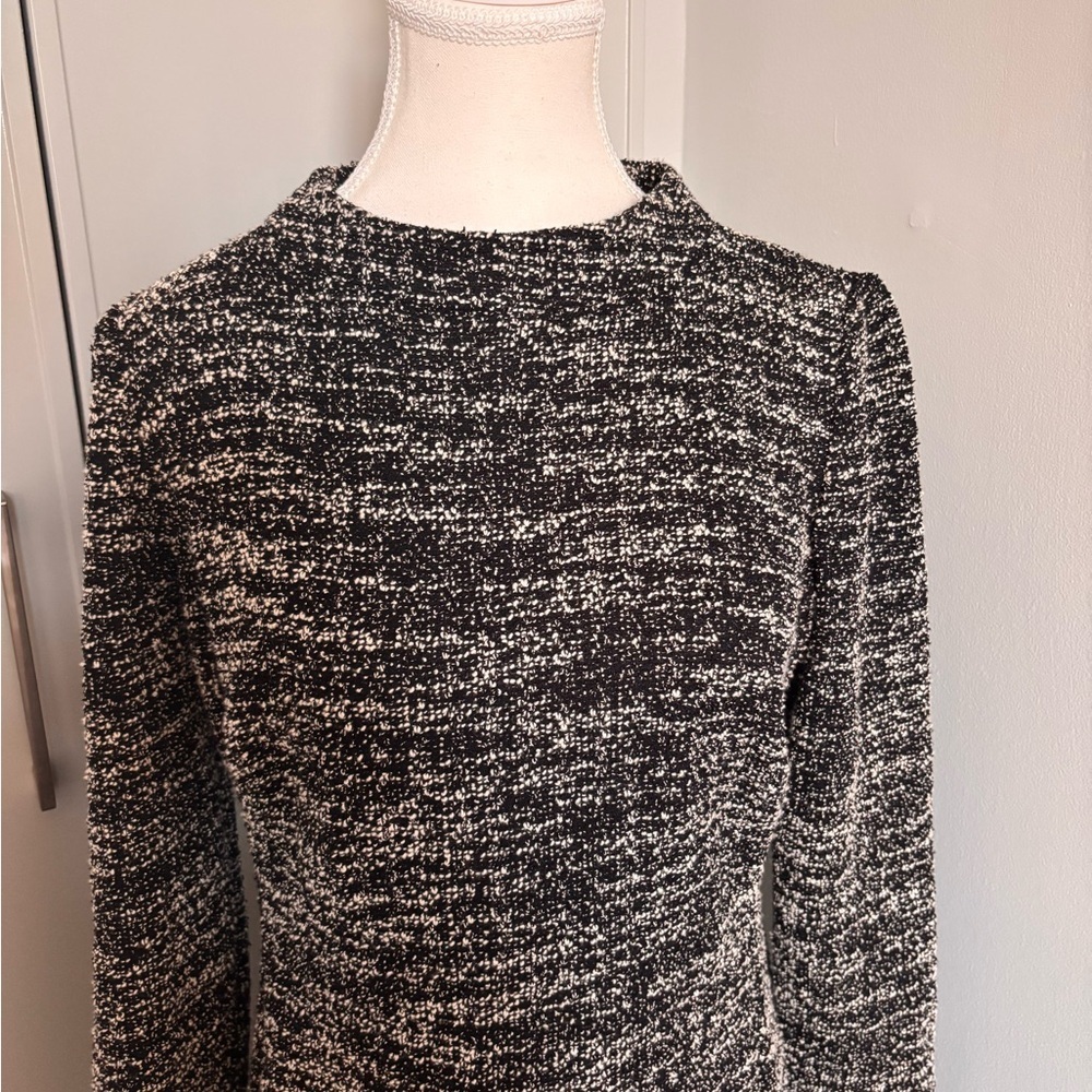 Ralph Lauren Tweed Look Long Sleeve Dress - Picture 2 of 10